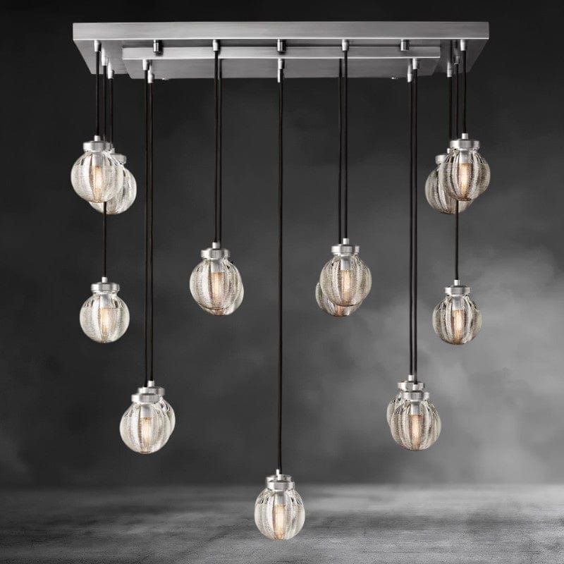Pearl Rectangular Chandelier 36