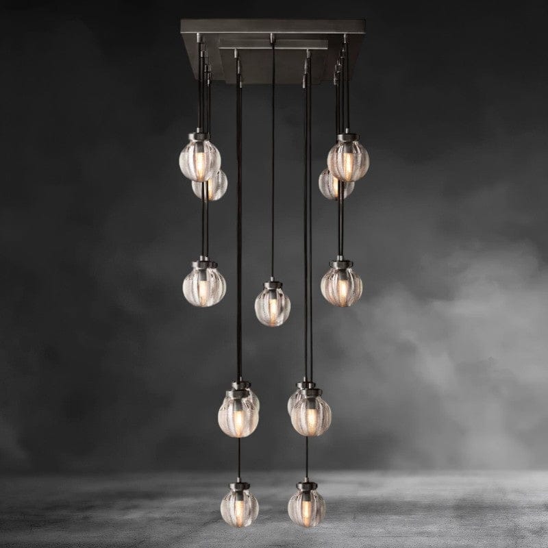 Pearl Rectangular Chandelier 36