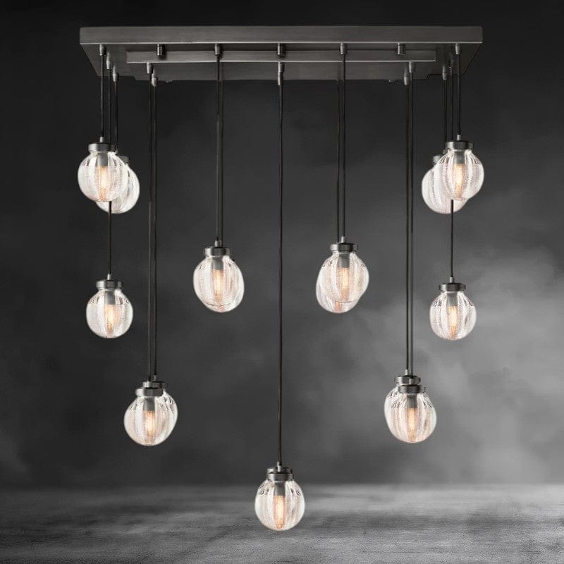 Pearl Rectangular Chandelier 36