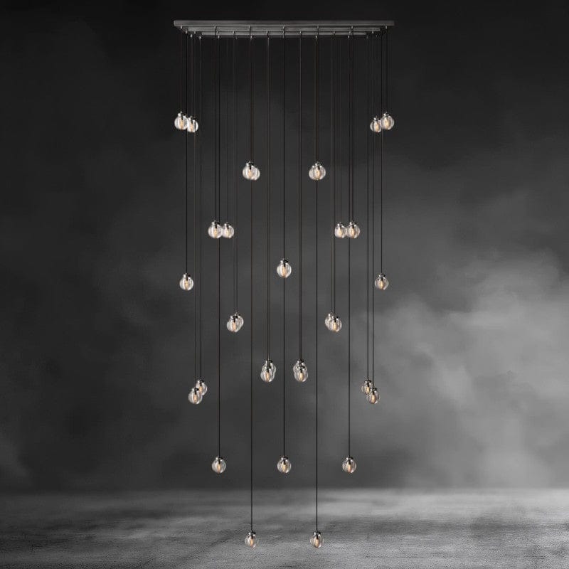 Pearl Rectangular Chandelier 36