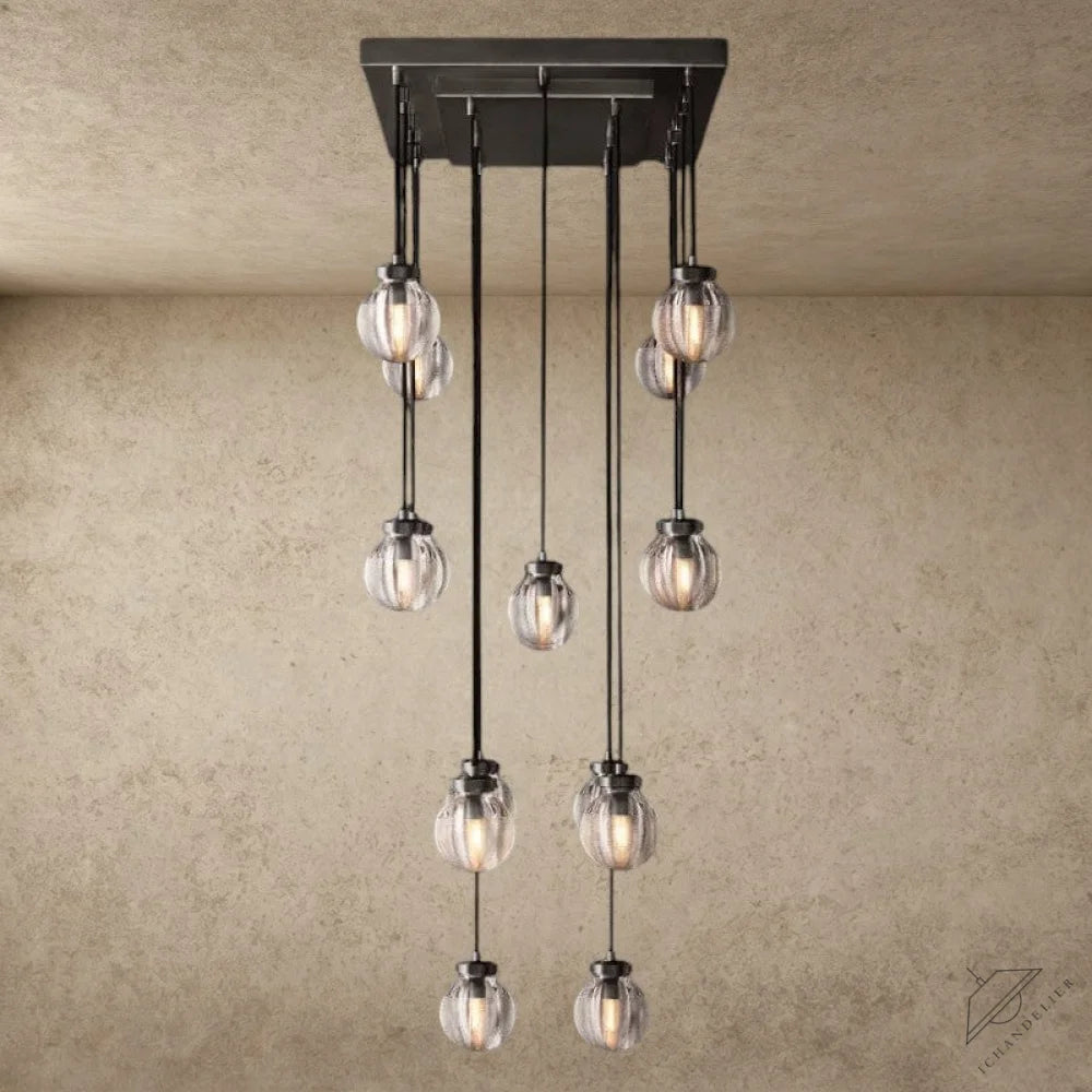 Pearl Rectangular Chandelier 36", 54", 72"