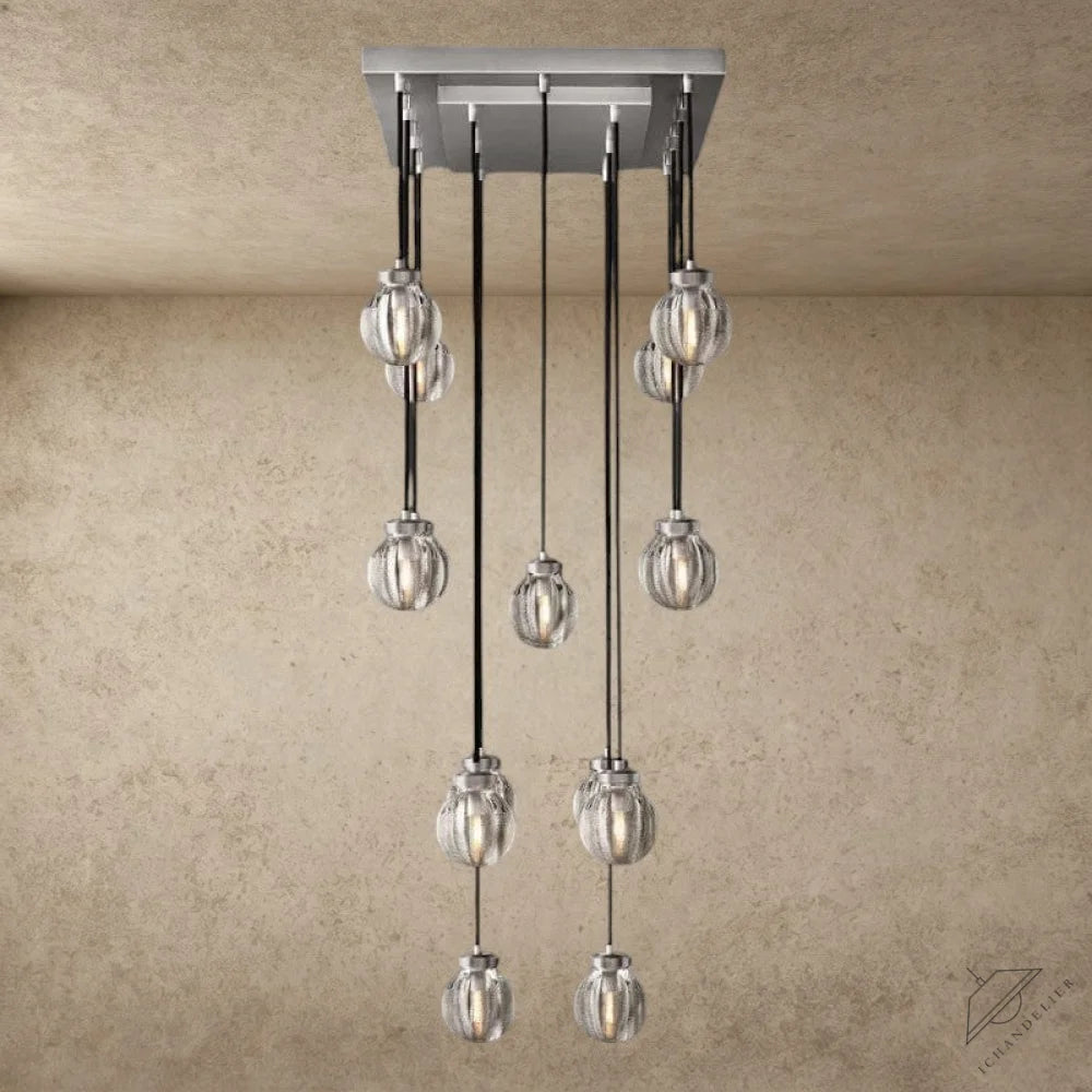 Pearl Rectangular Chandelier 36", 54", 72"
