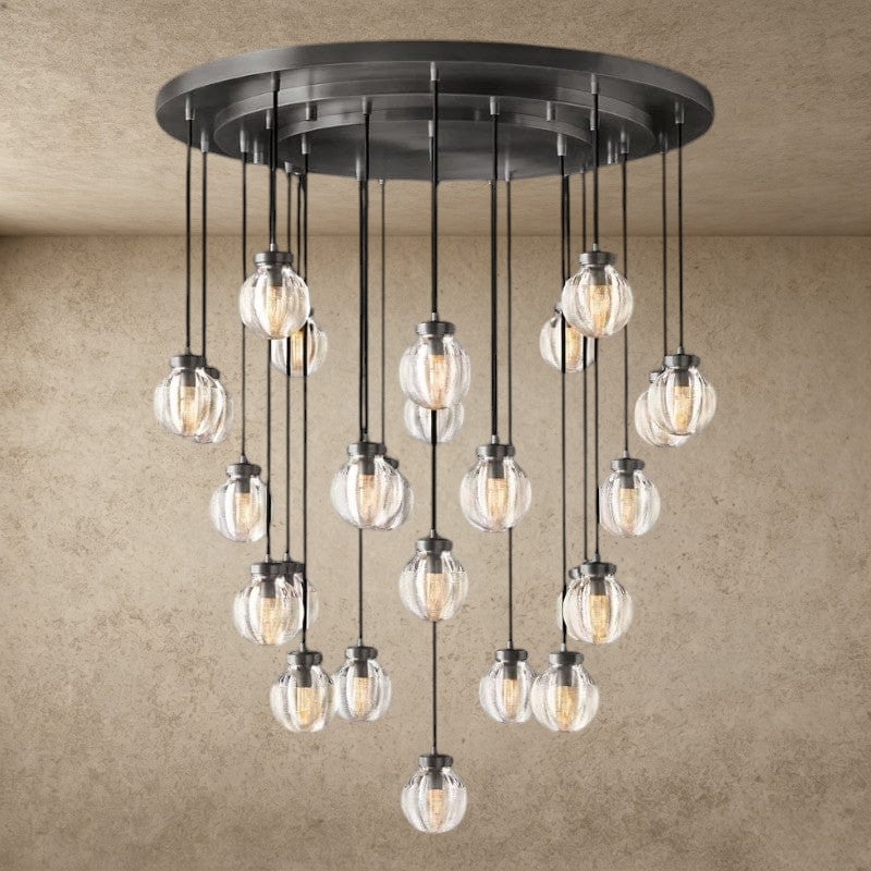 Pearl Round Chandelier 38", 48", 60"