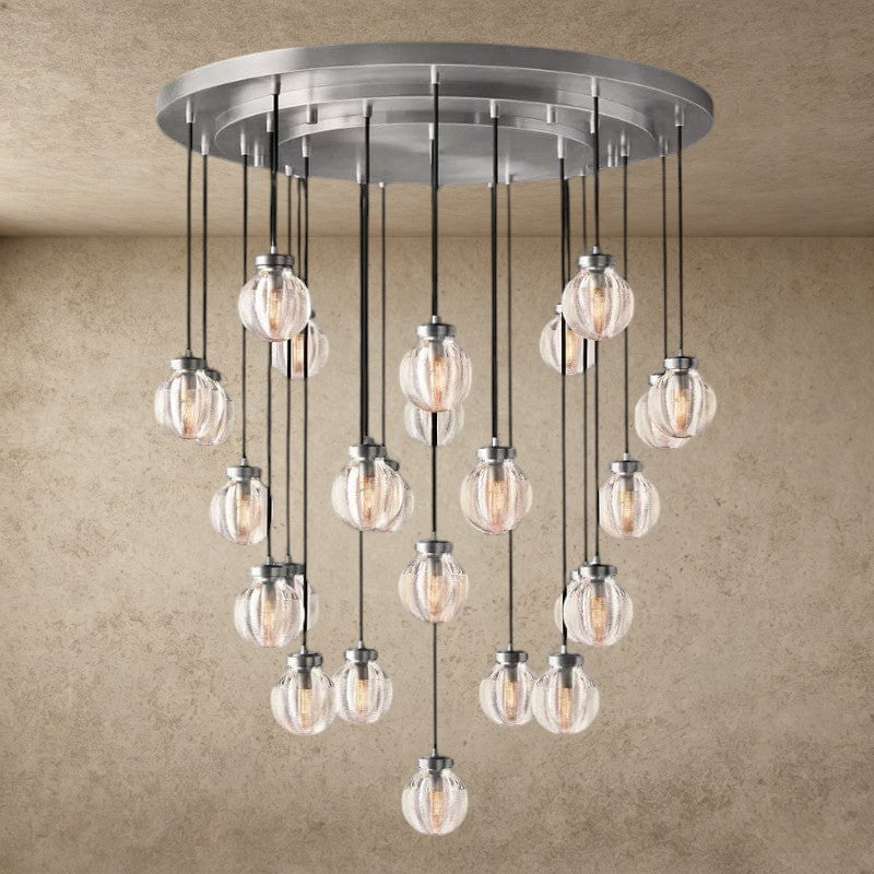 Pearl Round Chandelier 38", 48", 60"