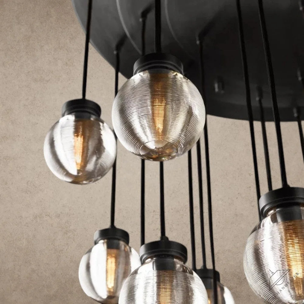 Pearl Round Chandelier 38", 48", 60"