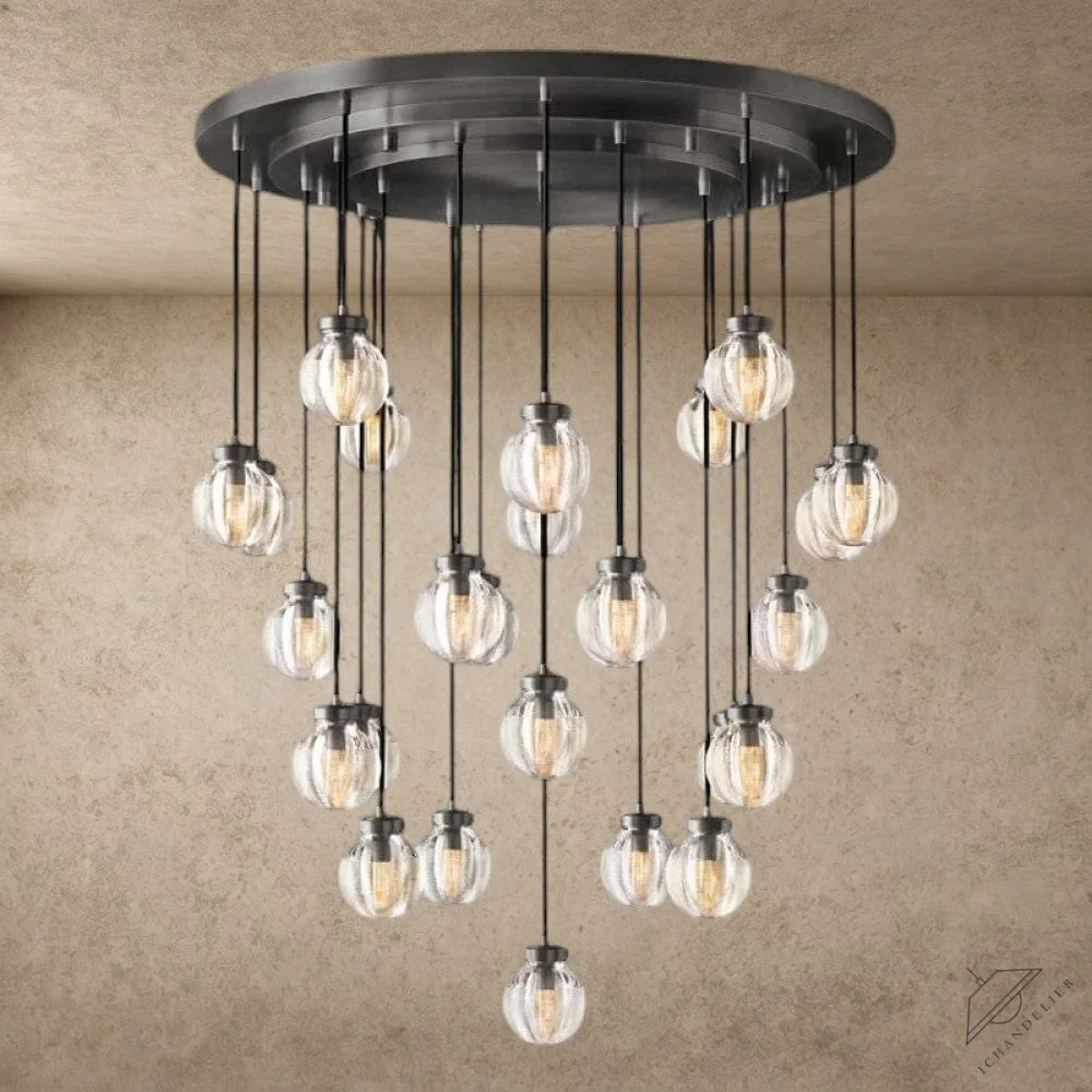 Pearl Round Chandelier 38", 48", 60"