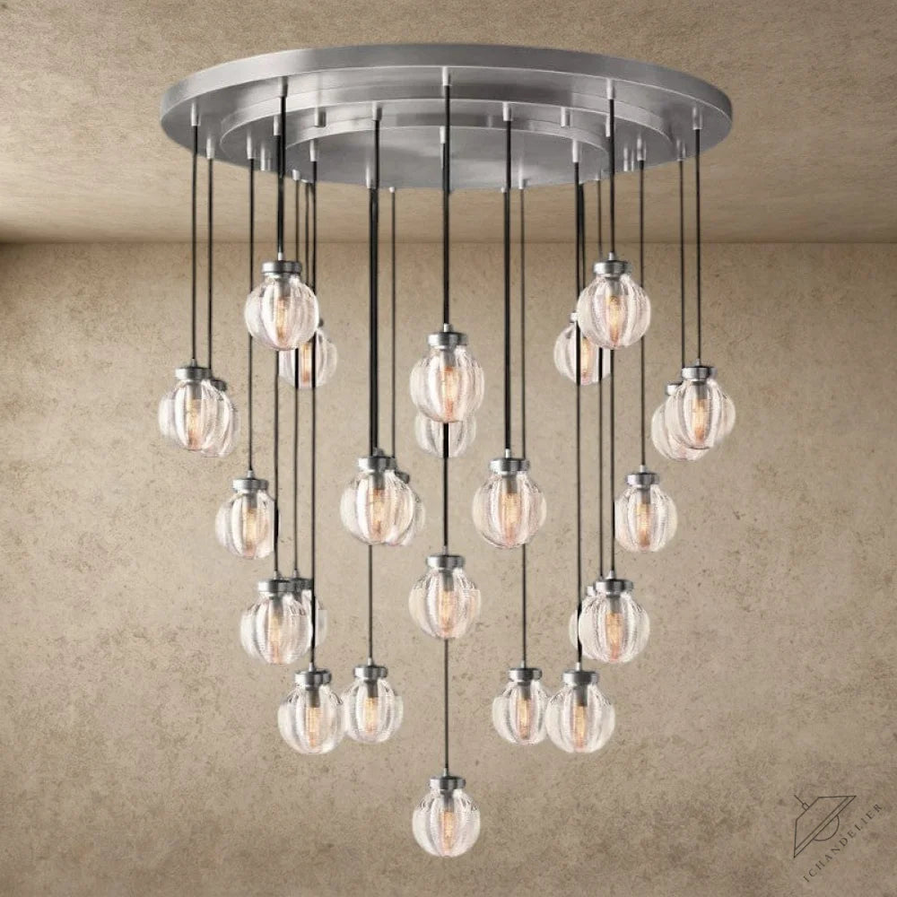 Pearl Round Chandelier 38", 48", 60"