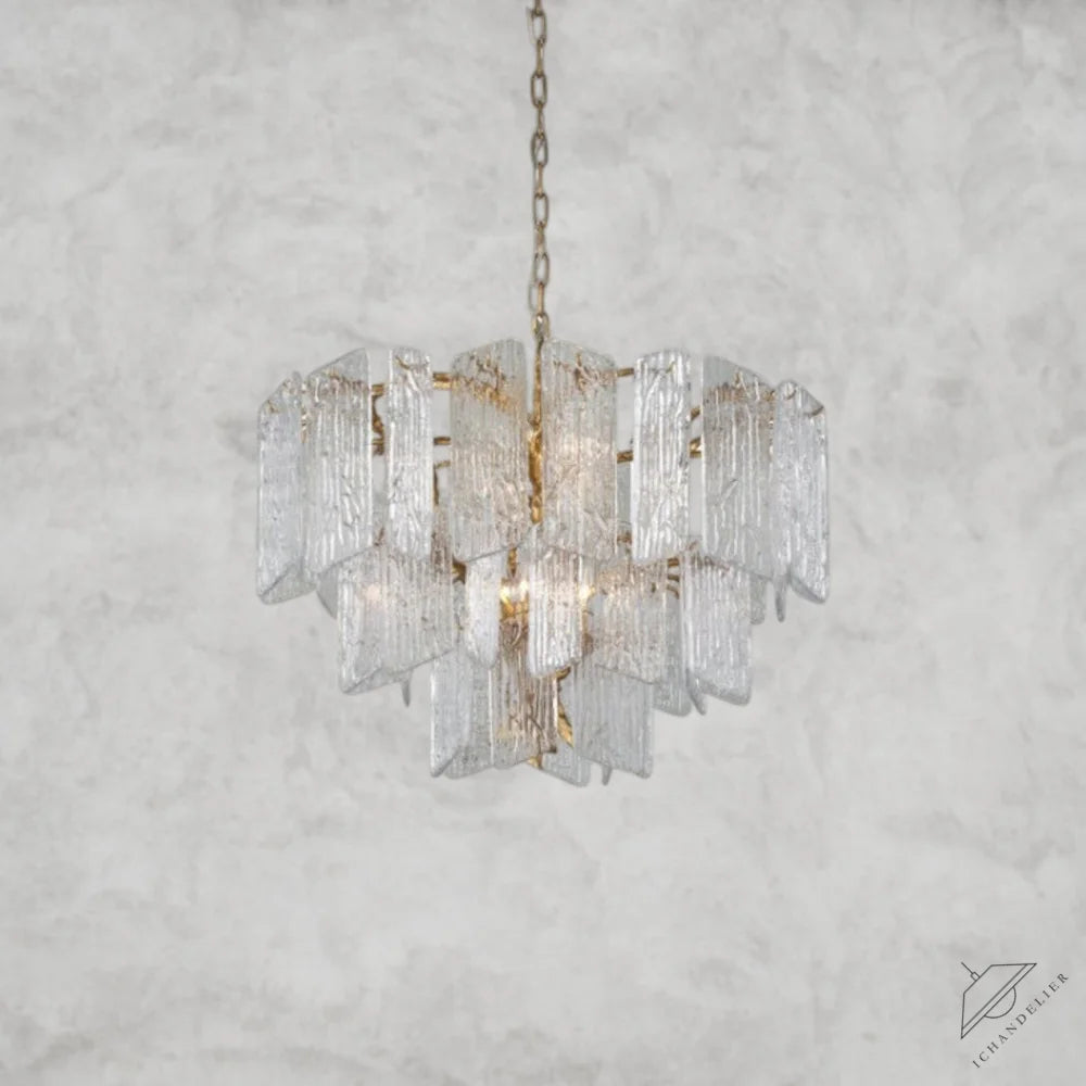 8-Light Piemonte Tiered Chandelier