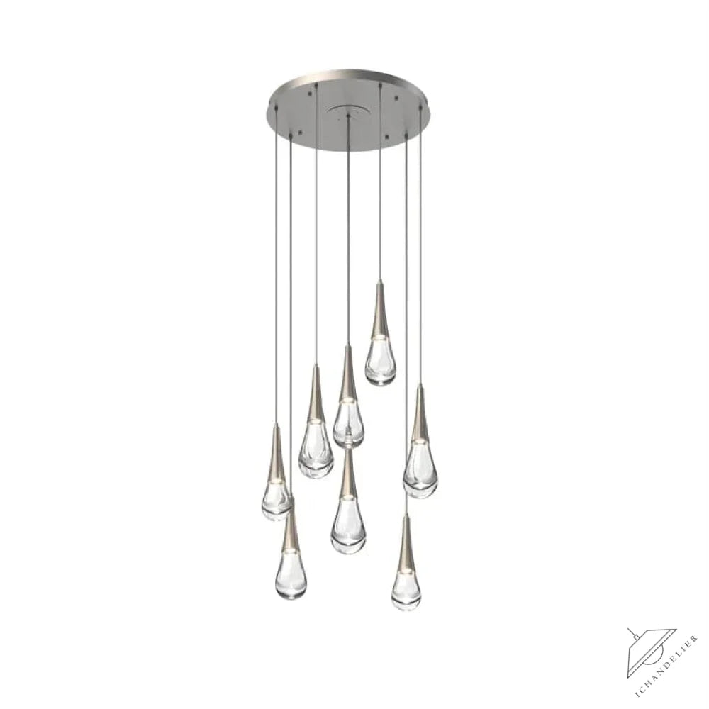 8-Lights / Nickle Pluvia 8/ 9/ 11 /12-Light Chandelier Pendant For Living room Family room Dining Room Bedroom