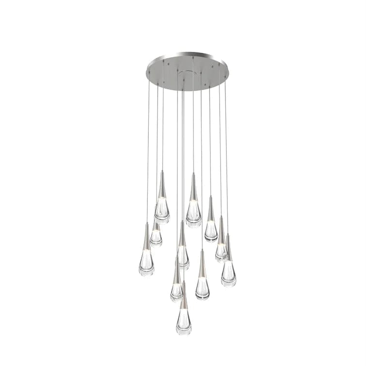 11-Lights / Nickle Pluvia 8/ 9/ 11 /12-Light Chandelier Pendant For Living room Family room Dining Room Bedroom
