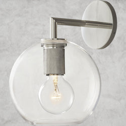 Utilitaire Globe Shade Sconce