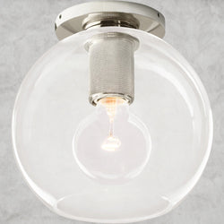 Utilitaire Globe Shade Flushmount