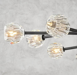 Boule De Cristal Oval Chandelier 72"