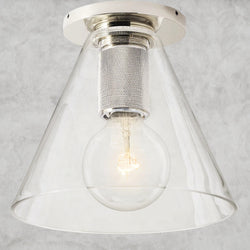 Utilitaire Funnel Shade Flushmount