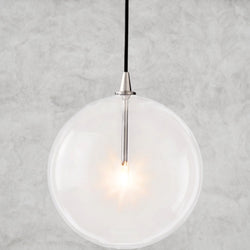 Glass Globe Mobile Pendant 6", 10", 14"