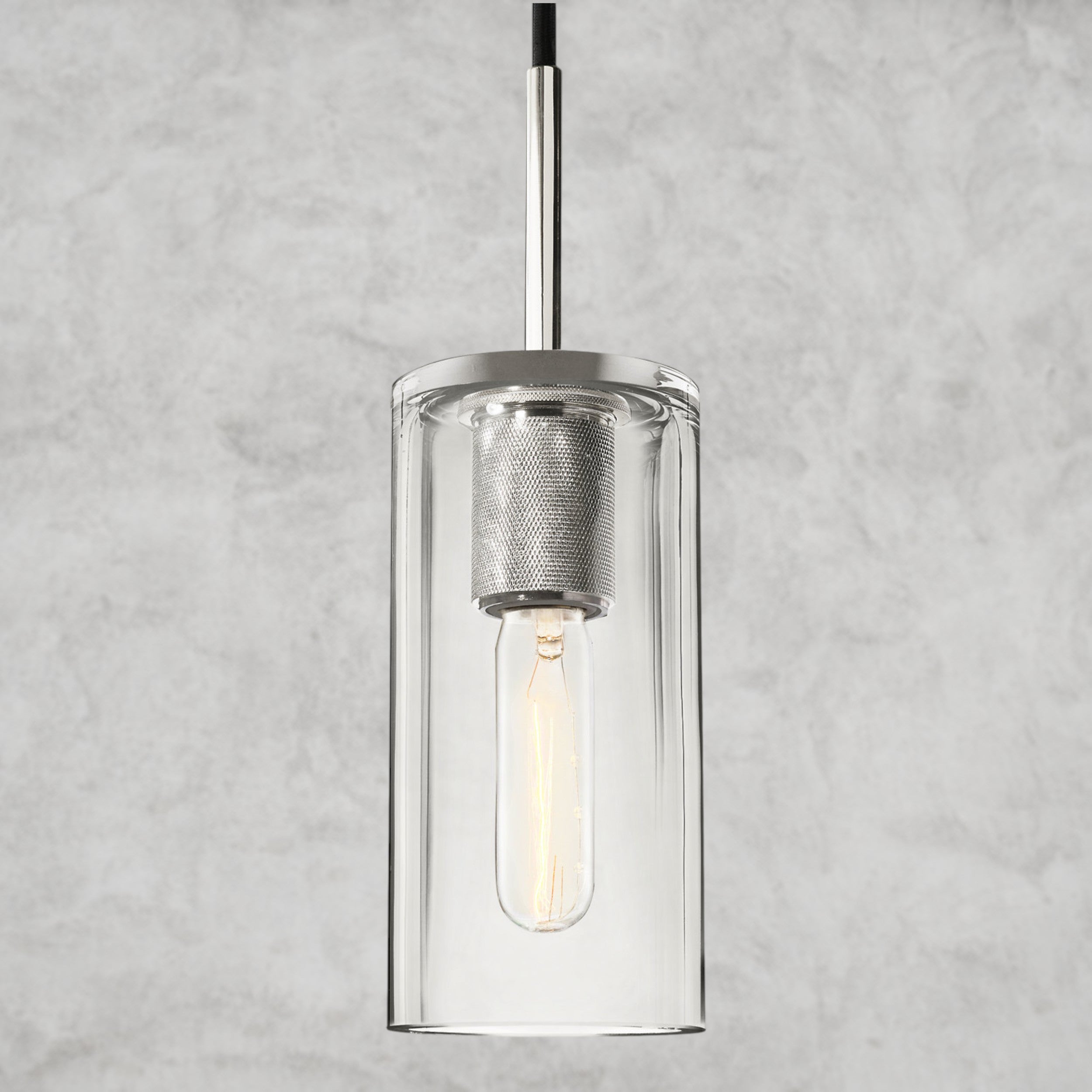 Utilitaire Cylinder Shade Pendant