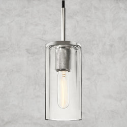 Utilitaire Cylinder Shade Pendant