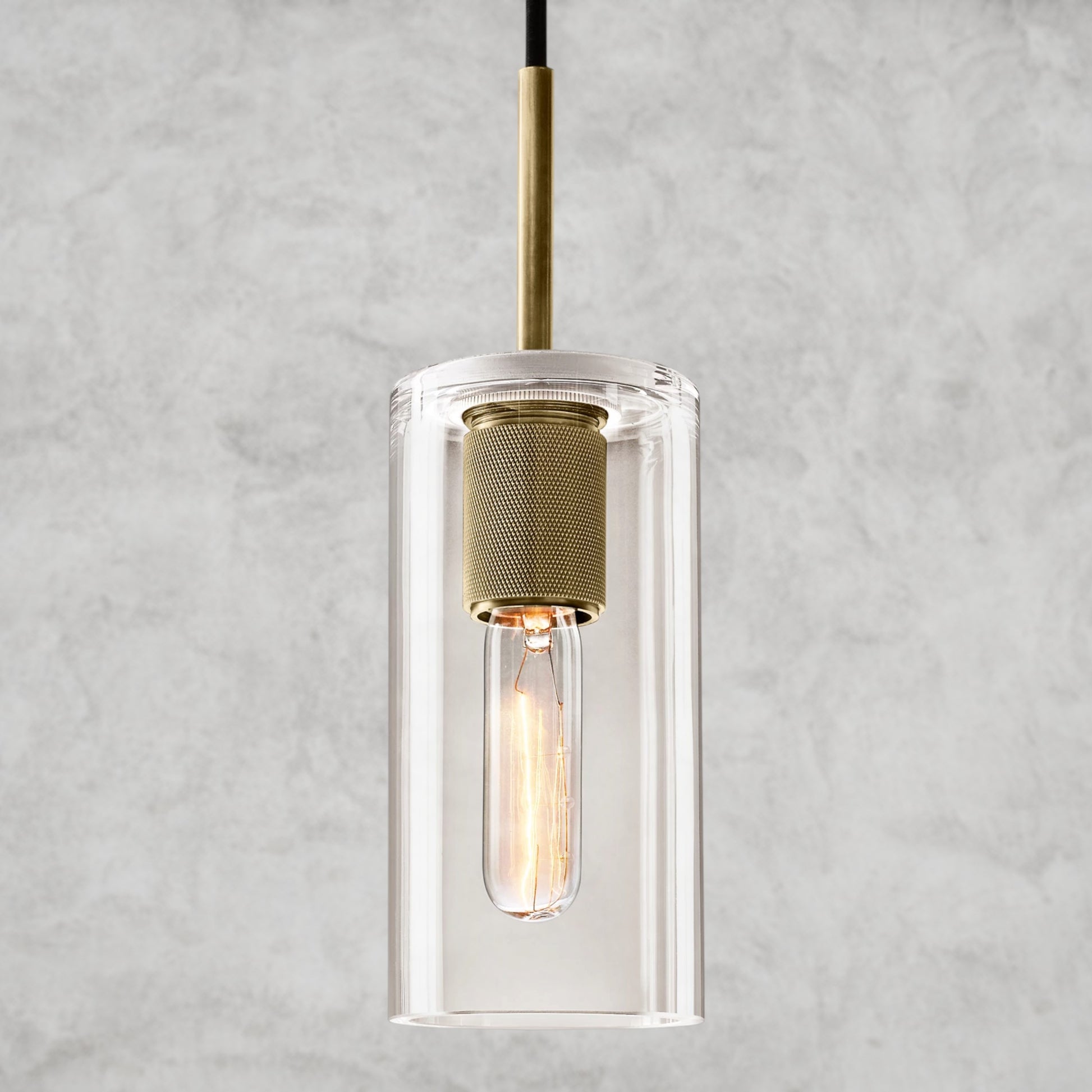 Utilitaire Cylinder Shade Pendant