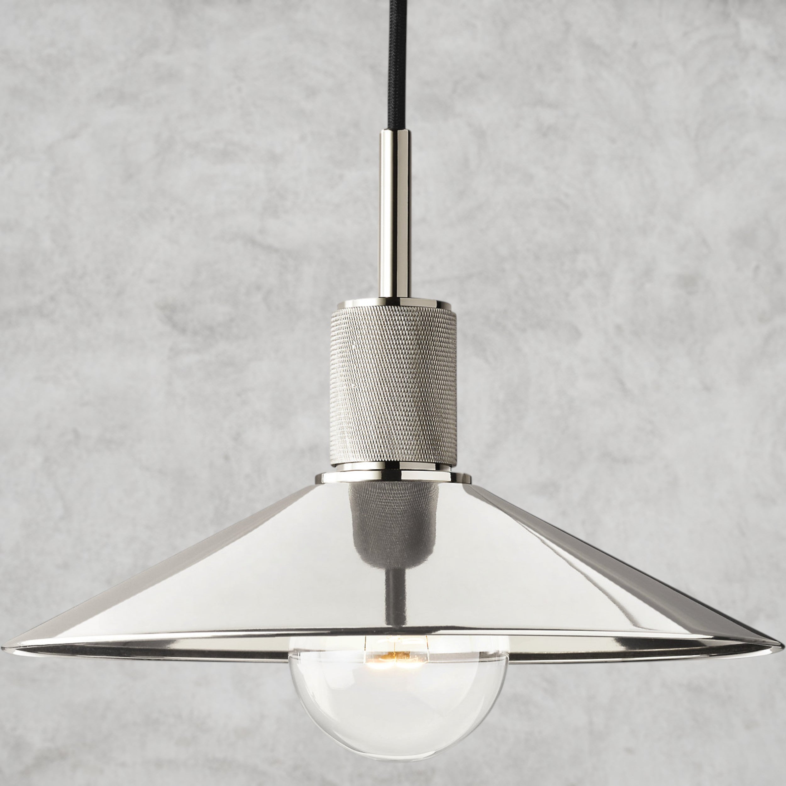 Utilitaire Metal Slope Shade Pendant