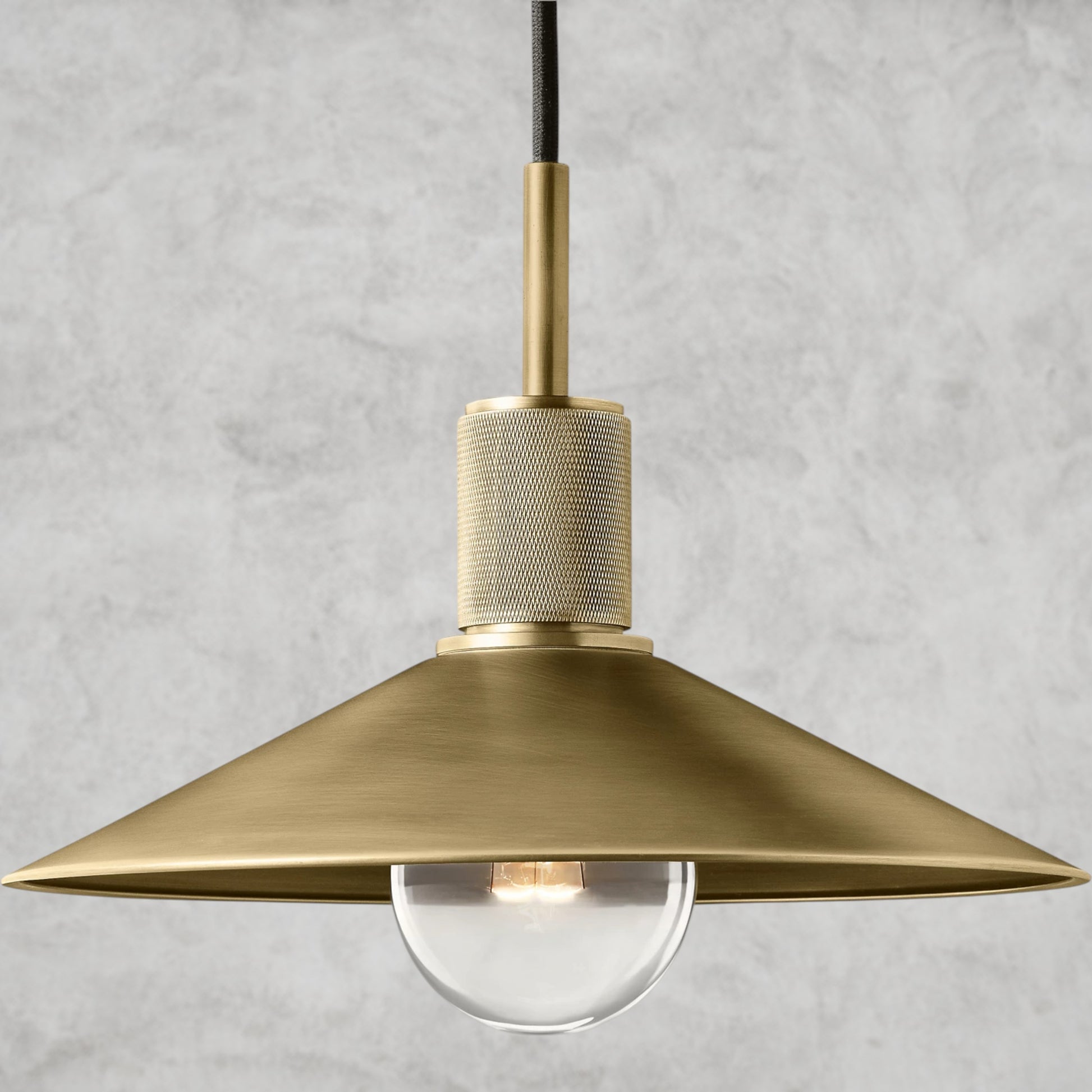 Utilitaire Metal Slope Shade Pendant
