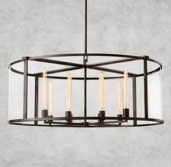 Beckman Round Chandelier 33", 44", 55"