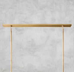 Beckman Rectangular Chandelier 54", 72"