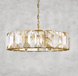 Harlow Crystal Round Chandelier 19", 31", 43", 60"