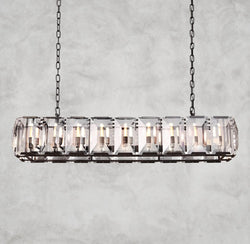 Harlow Crystal Rectangular Chandelier 42", 54", 62", 74"