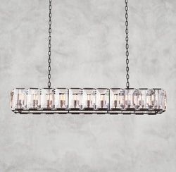 Harlow Crystal Rectangular Chandelier 42", 54", 62", 74"