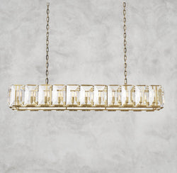 Harlow Crystal Rectangular Chandelier 42", 54", 62", 74"
