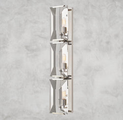 Harlow Crystal Triple Sconce