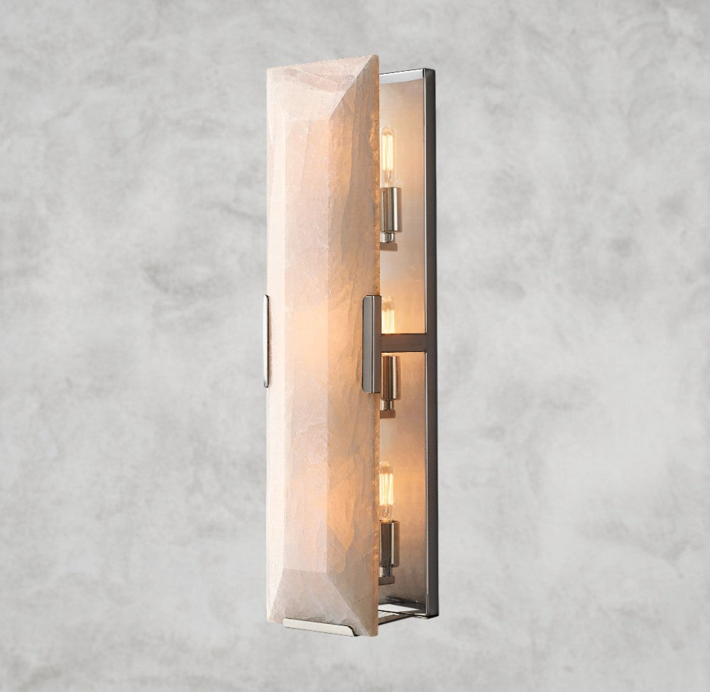 Harlow Calcite Linear Sconce