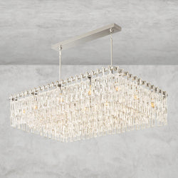 Marignan Rectangular Chandelier 60"