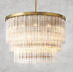 Cielo Three-Tier Round Chandelier 36", 48"