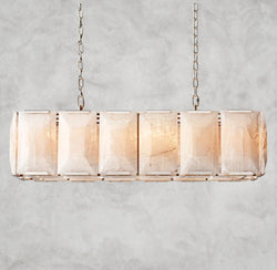 Harlow Calcite Rectangular Chandelier 42", 54", 62", 74"
