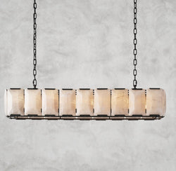 Harlow Calcite Rectangular Chandelier 42", 54", 62", 74"