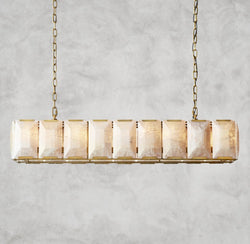 Harlow Calcite Rectangular Chandelier 42", 54", 62", 74"
