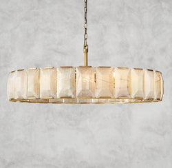 Harlow Calcite Round Chandelier 19", 31", 43", 60"