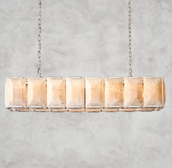 Harlow Calcite Rectangular Chandelier 42", 54", 62", 74"