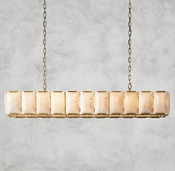 Harlow Calcite Rectangular Chandelier 42", 54", 62", 74"