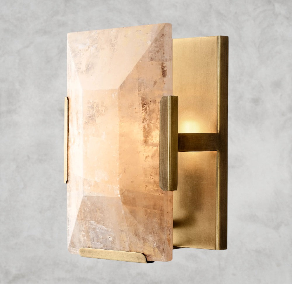 Harlow Calcite Sconce