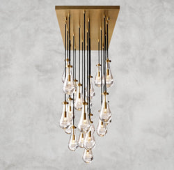Rain Rectangular Chandelier 54", 72"