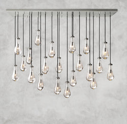 Rain Rectangular Chandelier 54", 72"