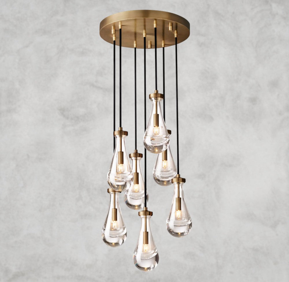 Rain Round Chandelier 18", 36", 47", 60"