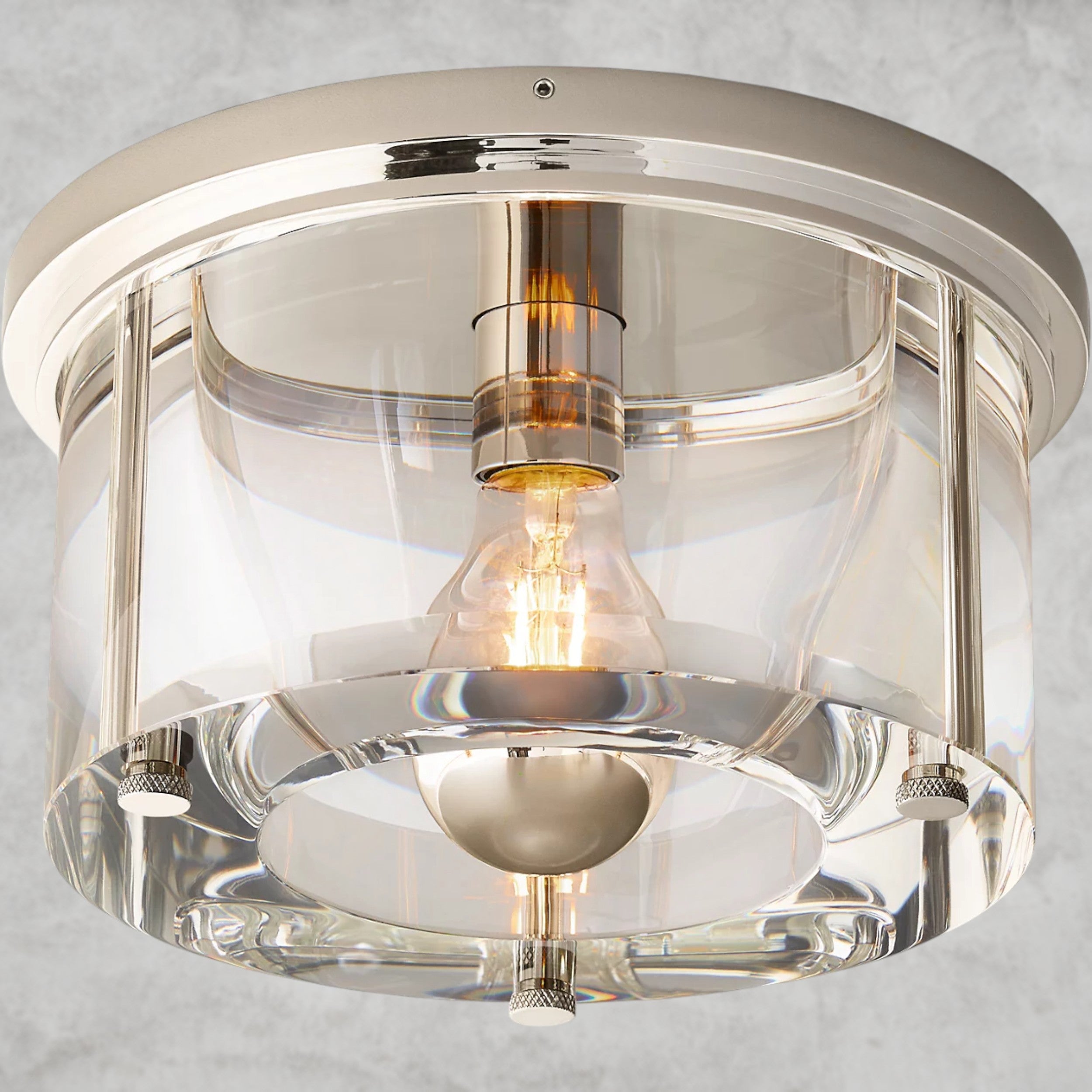 Savile Round Flushmount 10