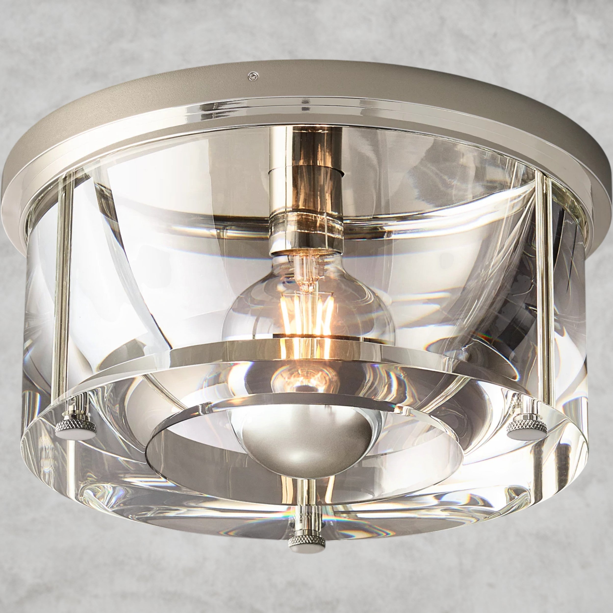 Savile Round Flushmount 10
