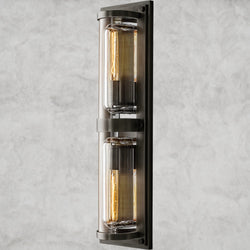 Savile Round Linear Sconce