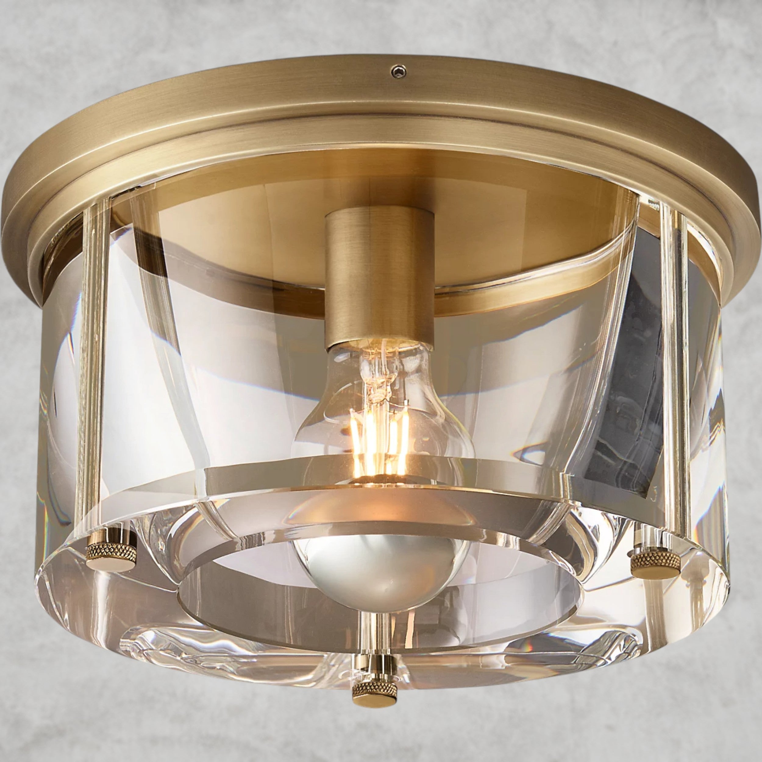 Savile Round Flushmount 10