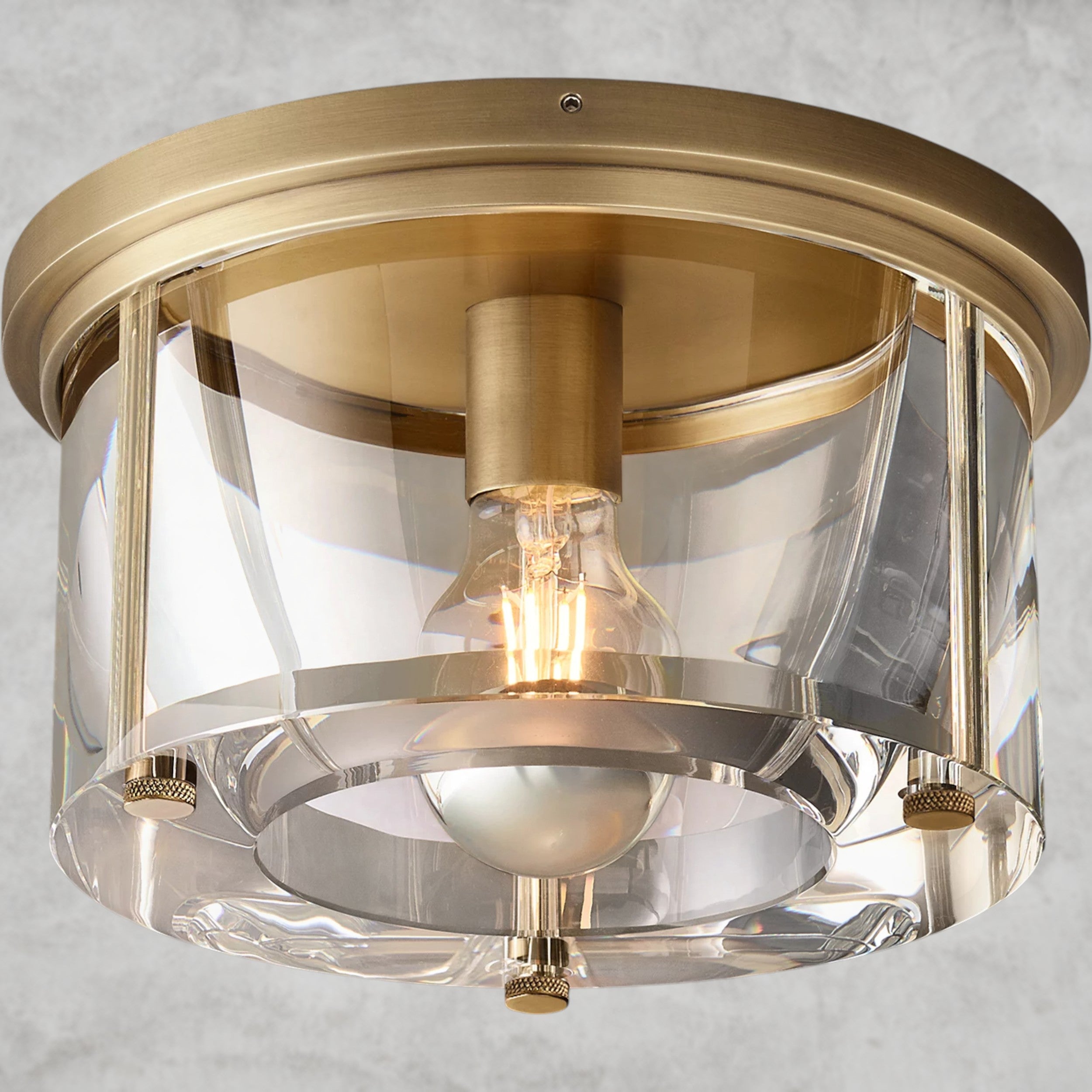 Savile Round Flushmount 10