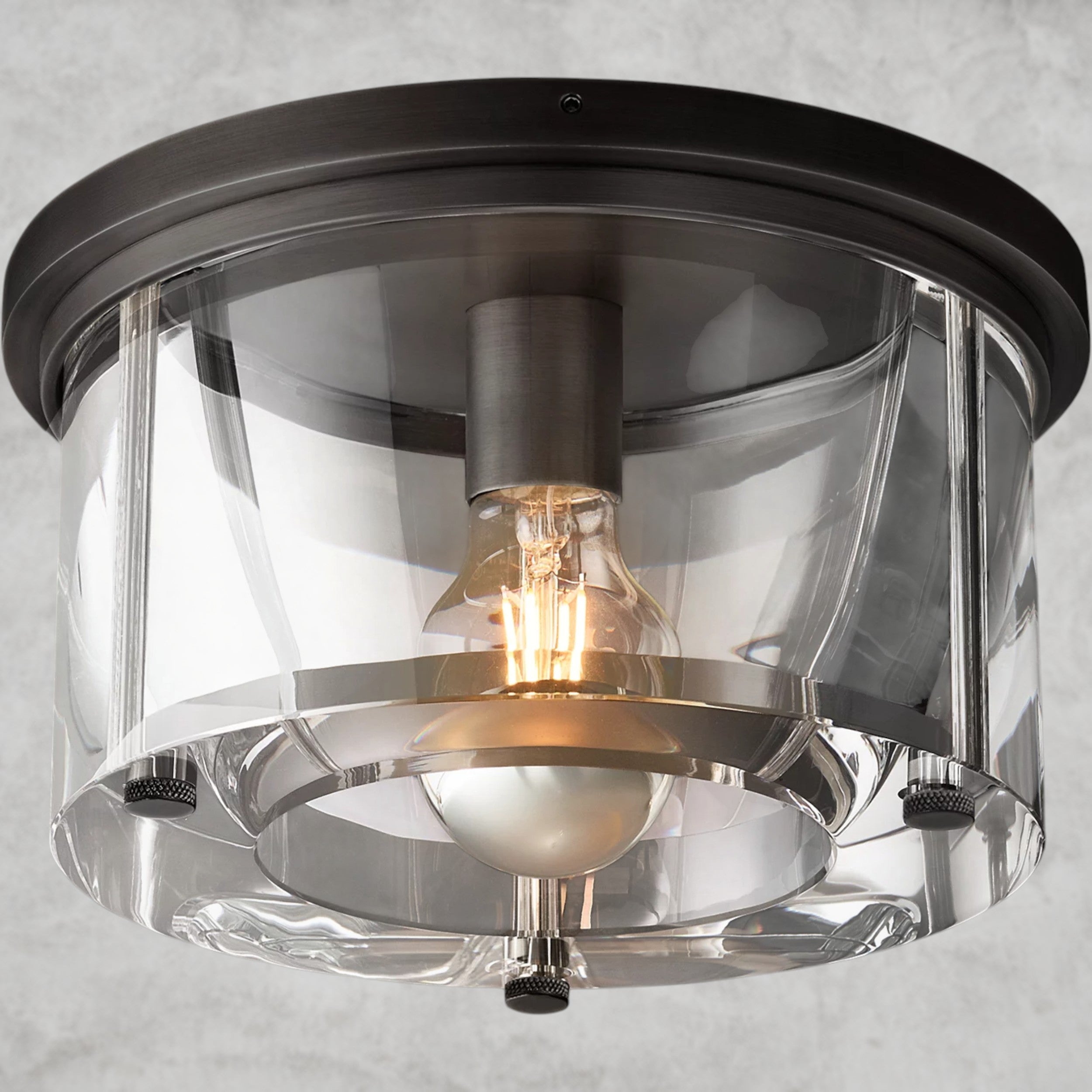 Savile Round Flushmount 10